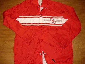 OHIO STATE UNIVERSITY large button-down jacket vtg OSU Buckeyes coat embroidery - Picture 1 of 1