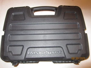Custodia per pistola a mano imbottita in plastica rigida Doskosport bloccabile conforme TSA - Foto 1 di 4
