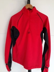 new balance quarter zip running top Training size small red colour Stretch Light - Picture 1 of 4