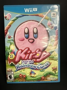 Kirby and the Rainbow Curse (Nintendo Wii U, 2015) Juego Completo En Caja con Manual - Imagen 1 de 3