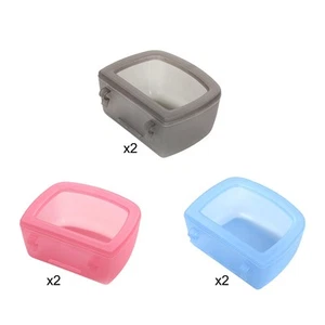 2Pcs Pet Crate Hanging Bowls Drink Water Bowl No Leaking Water Feeder Dish for - Picture 1 of 20
