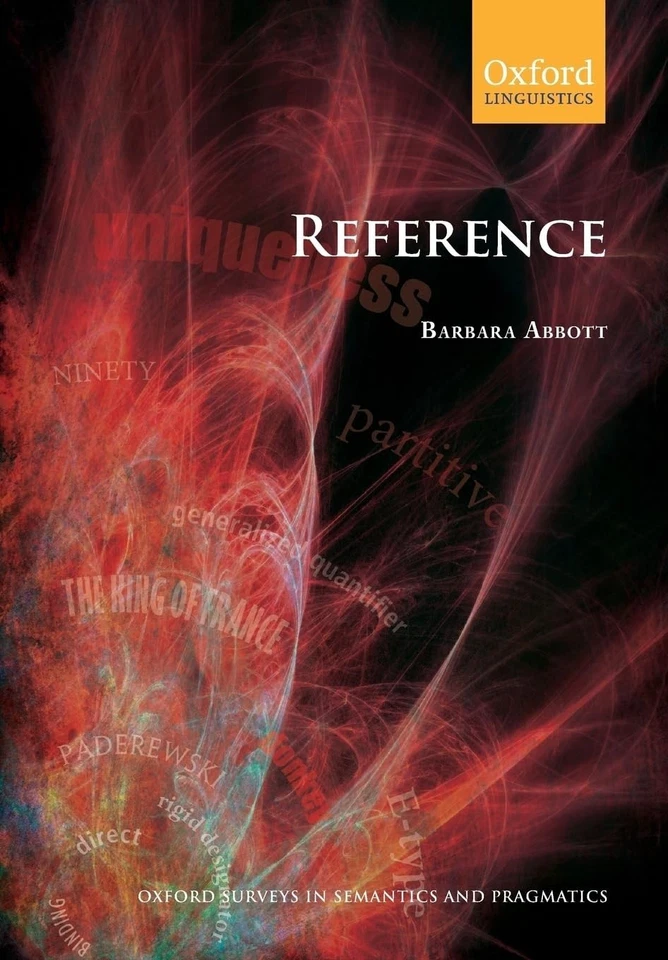 Reference (Oxford Surveys In Semantics And Pragmatics) - Imagem 1 de 1