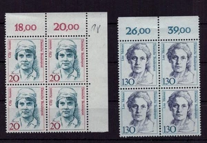 Deutschland, Michel Nr.: 1365 + 1366 , 4er Block postfrisch - Picture 1 of 1