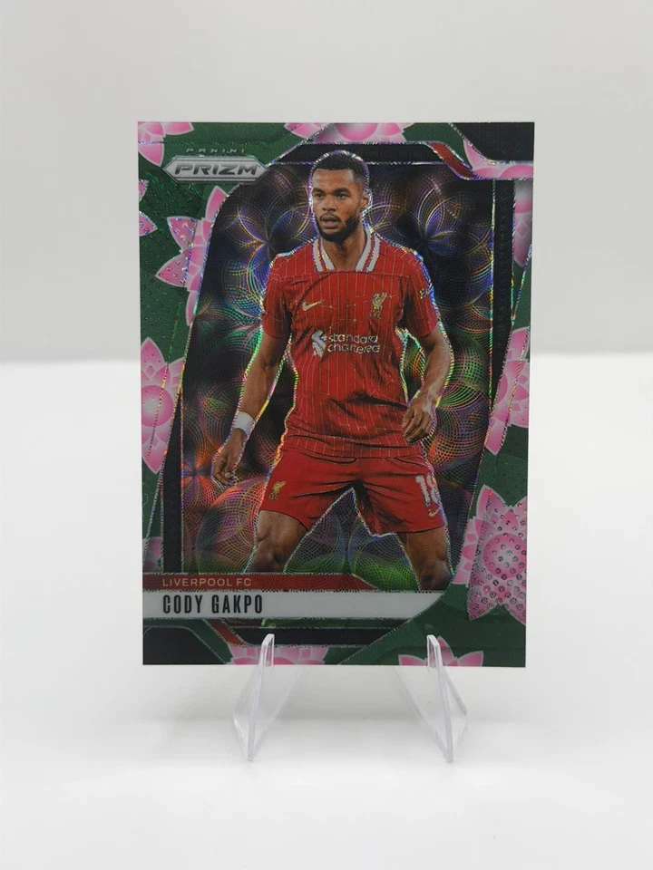 #74 - Card on Screen Cody Gakpo /18 ssp liverpool prizm lotus - Image 1 of 1