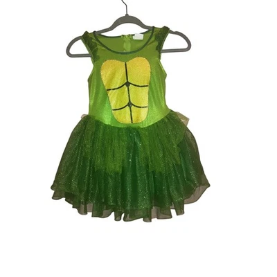 Disfraz Tutú Nickelodeon TMNT Espíritu Halloween Brillo Niños Pequeño 4-6 Foto 1 de 4