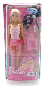 2022 Beach Day Barbie Puppe in Strandmoden / Mattel HPL73, NrfB - Bild 1 von 9