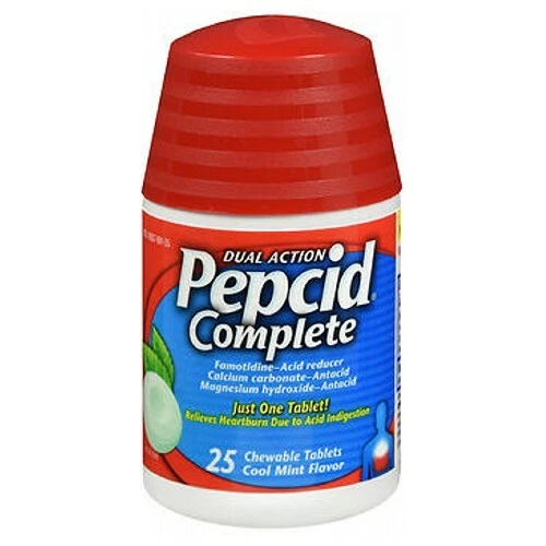 Complete Chewable Tablets Cool Mint 25 Tabs By Pepcid - Image 1 of 1