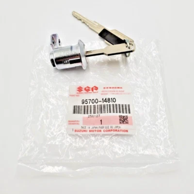 SUZUKI Genuine GSXR GSXS 600 750 1000 Rear Seat Tail Lock Set W/Keys 95700-14810 - Image 1 of 3