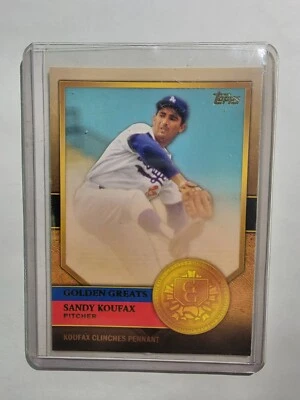 2012 Topps Golden Greats #GG-48: Sandy Koufax - Image 1 of 2