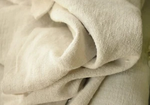 Nubby Organic Linen Fabric Heavy Weight Natural Color By the Yard - Picture 1 of 2