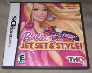 Barbie: Jet, Set & Style (Nintendo DS, 2011) Completa con Folleto - Imagen 1 de 3
