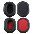 Breathable Replacement Earpads Cushion Round Oval Cover 1 Pair for ATH /