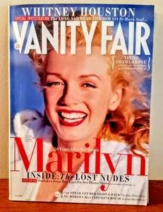 VANITY FAIR MAGAZINE with MARILYN MONROE Nude Photos, Oprah & Obama Stories 2012 - Imagen 1 de 12