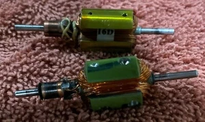 (2) SLOT CAR ARMATURE PARTS LOOK RARE 16D LOT MOTOR  - Picture 1 of 1