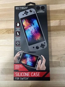 Funda Silicona BYTECH para Nintendo Switch | Estuche Gris Solo Sin Empuñaduras para el Pulgar - Imagen 1 de 3