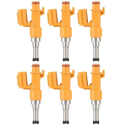 6x Fuel Injectors For Toyota Highlander 3.5L 2017-2019 Toyota Avalon 3.5L 2019 - Image 1 of 4
