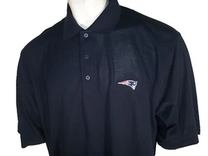 Neu Cutter & Buck XL Navy Baumwolle/Poly Golf/Poloshirt New England Patriots Logo - Bild 1 von 10