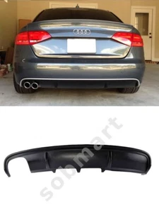 AUDI A4 B8 2007-2012 Non S-Line Sedan/Avant PARAURTI DIFFUSORE POSTERIORE - Foto 1 di 6