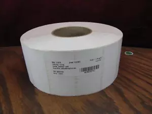 3" x 1-1/2" qty 4375 Labels 7-1/2" roll 3" core 2456521-235 - Picture 1 of 1