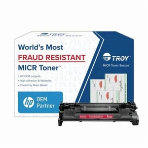 Genuine New Troy Group 02-81675-500 MICR TONER Compatible to HP 87A NO BOX - Picture 1 of 1