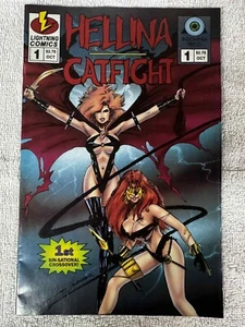 Hellina / Catfight #1 (Lightning Comics October 1995) - Picture 1 of 4