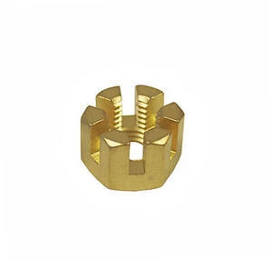 Kronenmutter Propellermutter Mercury 4, 5, 6, 8, 9.9PS Propeller Mutter 16147Q - Bild 1 von 1