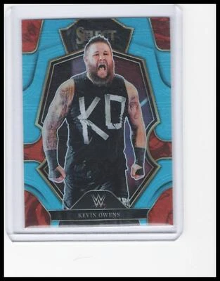 2023 Panini Select WWE - Kevin Owens - Blue Prizms #/199 - Image 1 of 2