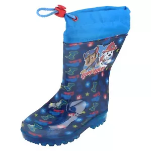Garçons GWI22259AA02PAZZ Personnages Paw Wellington Bottes Détail Prix - Picture 1 of 9
