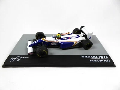 Formule 1 Williams Renault FW16 #2 Ayrton Senna Brazil GP 1994 1/43 Voiture 715 - Photo 1/4