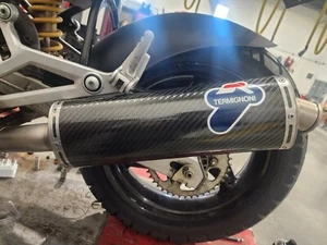 TERMIGNONI CARBON SILENCERS DUCATI MONSTER MONSTER 620/695/750/800/900/1000/S4 - Picture 1 of 4