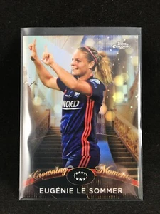 Eugenie Le Sommer 2022-23 Topps Chrome UEFA Womens Champions CROWNING MOMENTS 2 - Picture 1 of 2