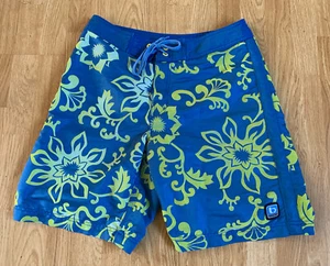 Pantalones Cortos de Tabla de Surf Billabong Flores Hawaianas Mezcla Poliéster Nailon RARO De Colección - Imagen 1 de 8