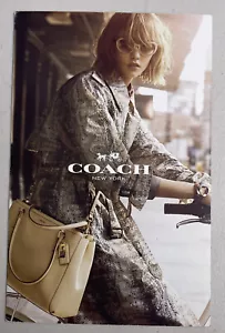 Anuncio desplegable Coach 2014 Freja Beha Erichsen Karlie Kloss Will Chalker - Imagen 1 de 5
