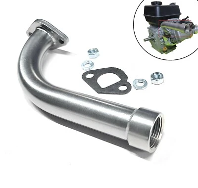 Tubo de escape para mini bicicletas Predator 212cc Honda GX160 GX200 Go Kart - Imagem 1 de 4