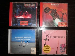 LOTE 4 CD´S MEAT LOAF & MANIC STREET PREACHERS COMPLETOS - Imagen 1 de 1