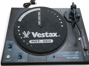 JUNK Vestax PDT-4000 Direct Drive Turntable System DJ Audiophile Vintage used JP - Picture 1 of 14