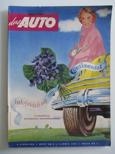 Das Auto LKW Motorrad Sport Heft Nr. 8 April 1951 Test Simca-8-Sport - Picture 1 of 7