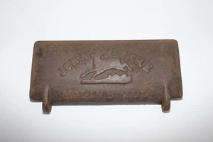 Guantera de hierro fundido John Deere Door (UE1/JSF6) Moline Ill caja de herramientas Z412-H escotilla - Imagen 1 de 9