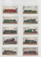 1924 W.D. & H. O. WILLS - RAILWAY ENGINES (49/50 CARDS)