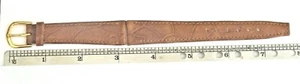 Leather Watchband Light Brown Women's - 12mm X 7 3/4" - Picture 1 of 3