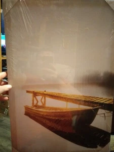 Boat Canvas Art Work - Picture 1 of 1