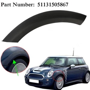 For 2002-2008 Mini Cooper Front Wheel Left Side Upper Fender Arch Cover Trim US - Picture 1 of 9