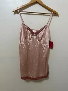 Vintge Y2K Babydoll Xhilaration Womans Satin Cami Top Size 2X Dainty Coquette - Picture 1 of 14