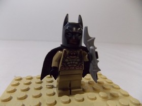 LEGO Desert Batman Minifigure sh0288 76056 DC Super Heroes Rare Retired