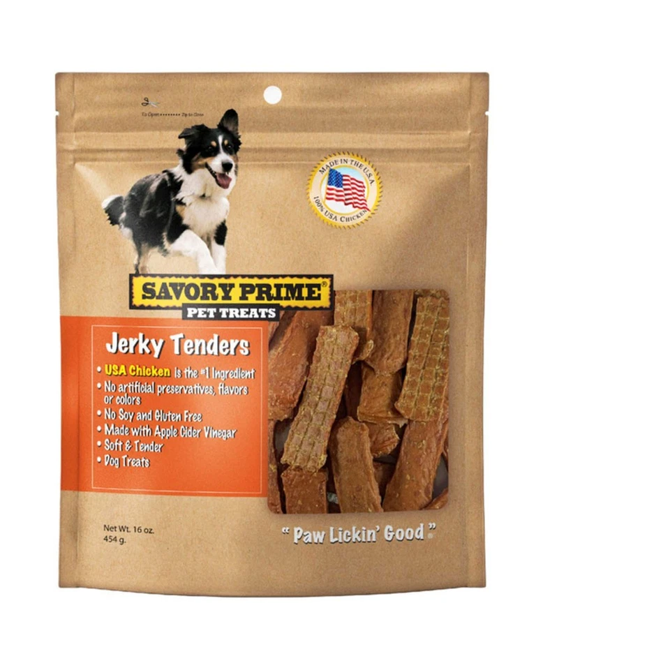 Savory Prime Jerky Tendr Dog Chik16Oz - Image 1 of 1