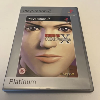 Resident Evil Code: Veronica X -- Platinum Edition Sony PlayStation 2 2002 - Image 1 of 4