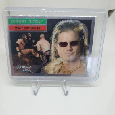 2006 Topps Heritage Chrome WWE Wrestling #6 Johnny Nitro AWE - Image 1 of 2