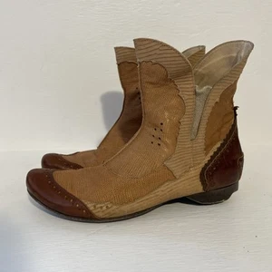 Rodá Western Style Italian Made Zip Up Cowboy Leather Boots Women’s Size 40 - Picture 1 of 18