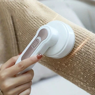 1 peça removedor de fiapos USB recarregável barbeador de tecido – penugem portátil e limpador de pílulas - Imagem 1 de 4