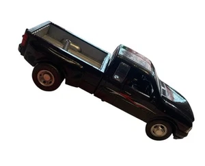 New Ray Black Diecast Pickup Truck 1:32 Scale Gooseneck Hitch Toy Ford F-350 - Picture 1 of 7